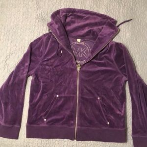 Michael Kors EUC zipper sweatshirt